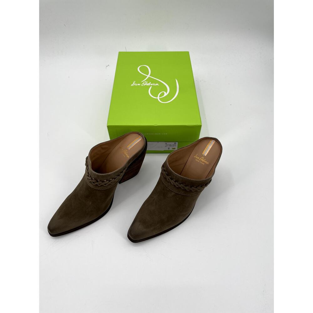 SAM EDELMAN Alison Mule in Desert Olive // 7 - Picture 4 of 10